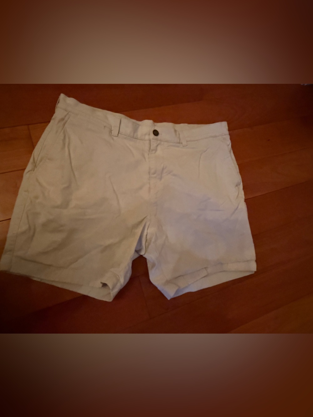 Duck Head Men’s Flat Front Shorts — khaki
